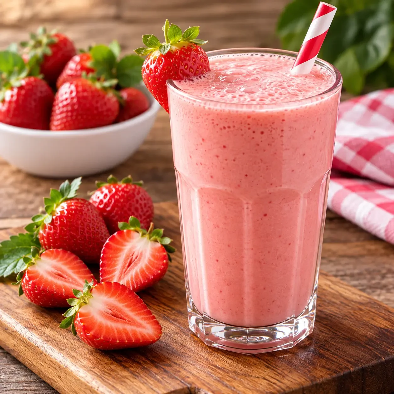 Jugo de fresa