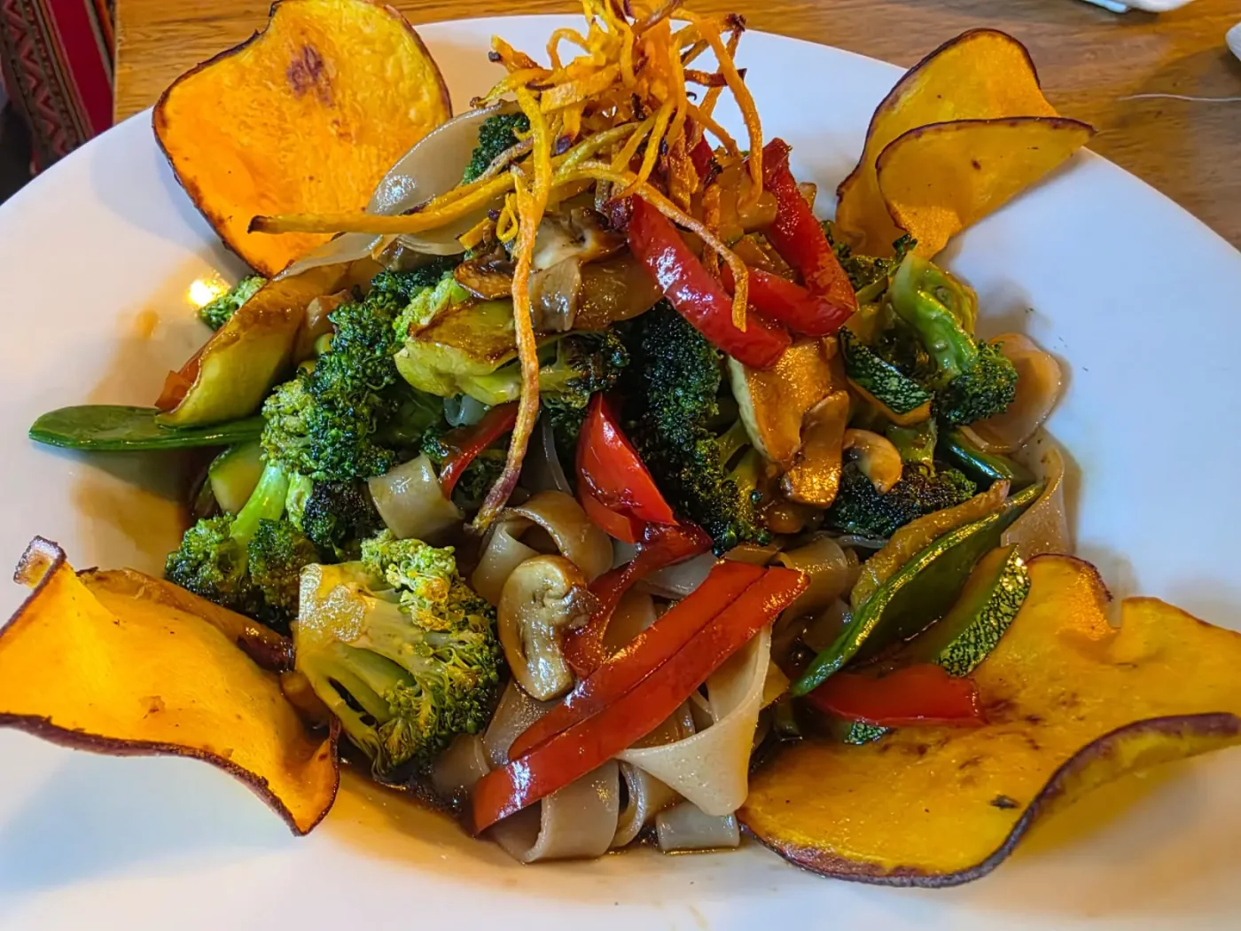 Salteado de verduras