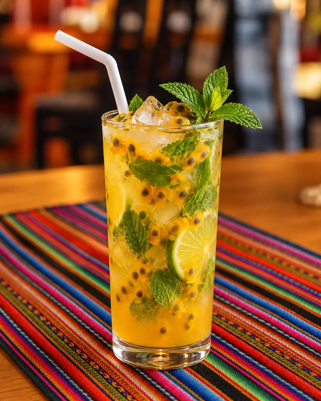 Mojito de maracuyá
