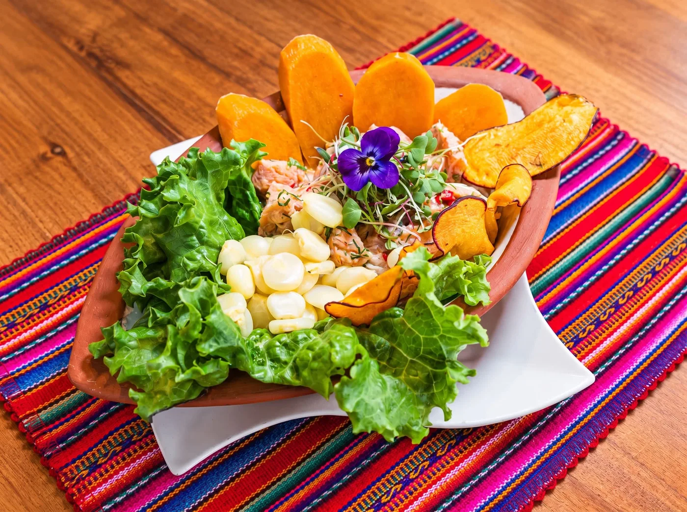 Ceviche de trucha