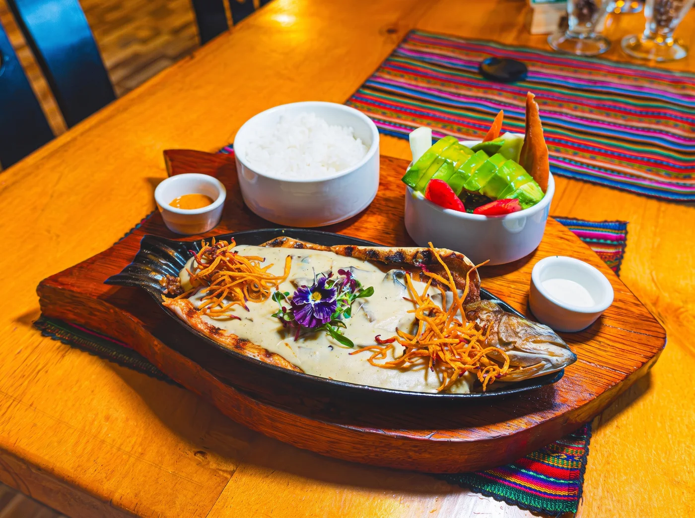 Trucha en salsa de mantequilla